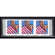 2915A 32c U.S. Flag Over Porch Very Fine MNH PNC 45444/3 10x10 PA3525