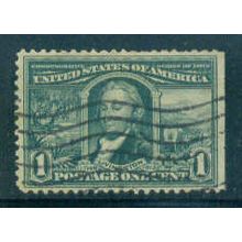 Used 323 1c Robert Livingston Almost Very Fine C2316