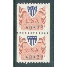 CVP31 29c Shield Fine MNH Pair G0186