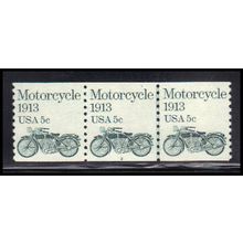 1899 5c Motorcycle Very Fine MNH Dry Gum PNC 2/3 KA9374
