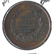 1901 Boston Evacuation Day Medal XF