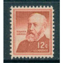 1045 12c Benjamin Harrison Fine MNH MA0140