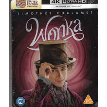 WONKA 4K + BLU RAY STEELBOOK IMPORT