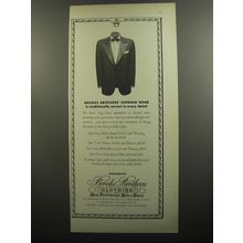 1952 Brooks Brothers Evening Wear Advertisement