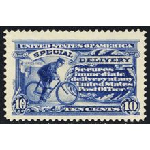 E8, Mint VF VLH 10¢ Special Delivery - Very Fresh! - Stuart Katz