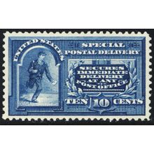 E5, Mint XF LH 5¢ Special Delivery - Very Fresh! - Stuart Katz