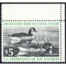 RW43, Mint Superb NH $5 Duck Stamp - PSE Graded 98 * Stuart Katz
