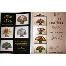 Stained glass Fans, two design books