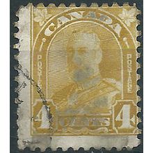 Canada 1930 SG294 4c Yellow-Bistre Fine Used .. ..