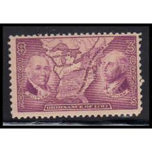 795 3c Northwest Territory Just Clears MNH O5786