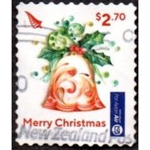 New Zealand 2017 $2.70 Value. Christmas. fine Used