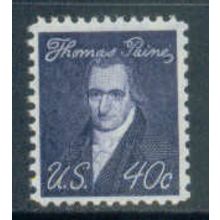 1292 40c Thomas Paine Fine MNH MA0354