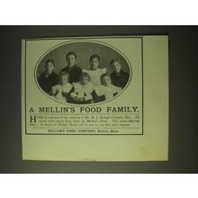 1900 Mellin's Food Ad - A Mellin's Food Family