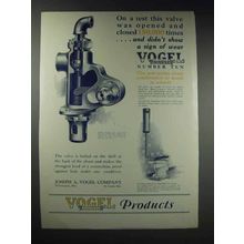 1929 Vogel No. 10 Automatic School Water Closet Ad - On a Test