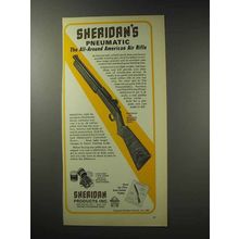 1969 Sheridan All-American Pneumatic Rifle Ad