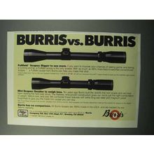 1988 Burris Fullfield and Mini Scopes Ad