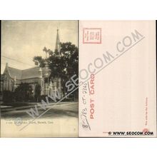 CT Norwich Postcard St Patrick's Church Street Scene Rotograph Co Card ct_~2365