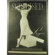 1956 Rogers Night gown Advertisement - Surprised