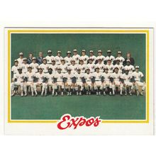 1978 Topps Montreal Expos team set 27 cards – Dawson All Star Rookie