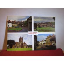 multiview, ILMINSTER, SOMERSET unused postcard by Judges #