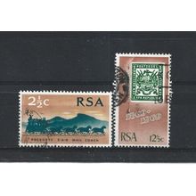 SouthAfrica.Centenary of First Postage Stamps of Transvaal set of 2.F/U.Aug25b