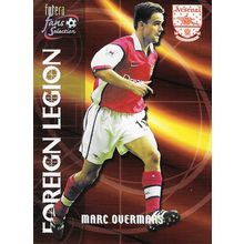 Futera's Arsenal 2000 Fans' Selection: Foreign Legion - Card No. 131, Overmars