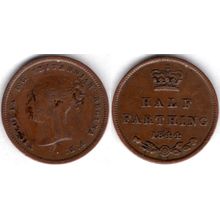 Great Britain. Victoria. Half Farthing 1844. dy21418