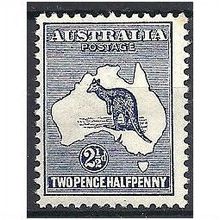 Australia 1913 SG4 2 1/2d Indigo Mounted Mint ..