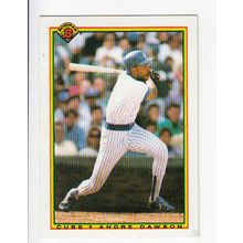 1990 Bowman Andre Dawson baseball card #39-NM-HOF- Cubs