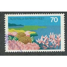 AUS 1976 70c 'BARRIER REEF' FINE USED (EBID47-841)