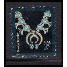 Used 3751 2c Navajo Necklace Fine W4891