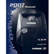 Evinrude 75 90 HP Service Manual 2007 PDF