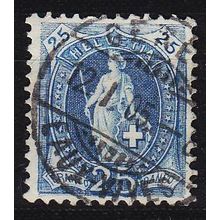 SCHWEIZ SWITZERLAND [1905] MiNr 0075 Ca ( O/used ) [02]
