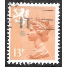 1958-67 Scotland Definitive - SG S39 13p Type I Elizabeth C5