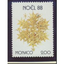 Monaco Stamp Scott #1653, Mint Never Hinged, Christmas 1988