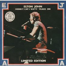 Elton John Honky cat / Sixty years on 1978 7" single vinyl record DJS10903