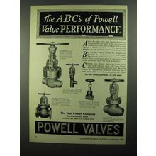 1950 Powell Valves Ad - 1333-A, 241, 500, 3031