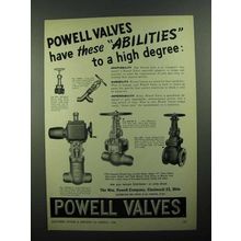 1950 Powell Valves Ad - 375, 1314-A, 9003 W.E., 1793