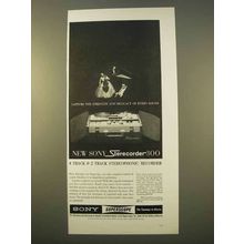 1963 Sony Sterecorder 300 Ad - Stength and Delicacy