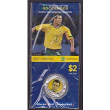 2006 Australia Medallion Socceroos Brett Emerton