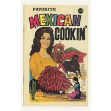 Favourite Mexican Cookin' Pat McCarthy 1972 Book Postcard