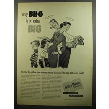 1952 Better Homes and Gardens Magazine Ad - Only BH&G is so extra Big