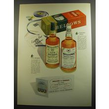1952 Bellows Club Bourbon and Partners Choice Whiskey Ad - Enjoy the best