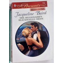 the billionaire's blackmailed bride by baird novel fiction paperback good