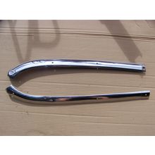 1965 66 PLYMOUTH SPORT FURY CONVERTIBLE OUTER FRONT WINDSHIELD TOP TRIM OEM