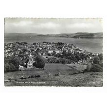 Dunoon From The Water Works, RP Postcard.
