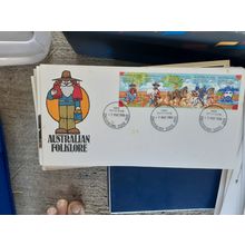 australia FDC 1980 waltzing matilda ingleburn postmark