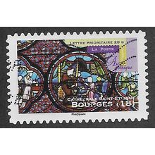 FRA 2011 (58c) 'GOTHIC ART - BOURGES 18' FINE USED (EBID56-552)