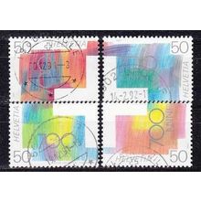 SCHWEIZ SWITZERLAND [1991] MiNr 1438-41 ( O/used ) [02]