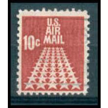 Used C72 10c 50 Stars Runway Fine WA0842
